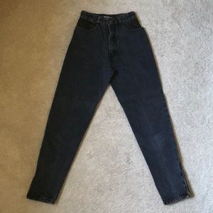 Vintage Guess Women’s Black Jeans